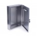 FixtureDisplays® Metal Box Mail box Secure Collection Box Ticket Box,Easy Wall Mount 14785-Silver